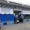 Vor dem "Aquarium Tonndorf".