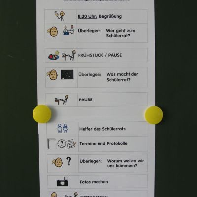 Die Schülerratsschulung