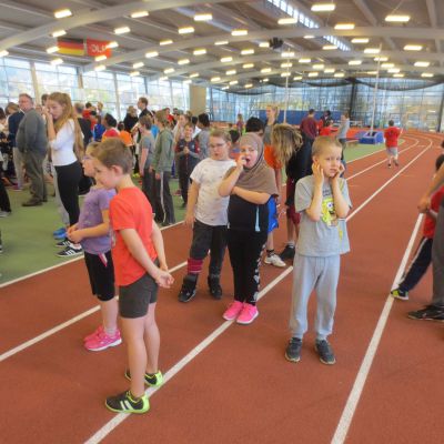 Warten auf den Start