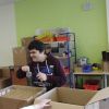 Mostafa bei der Arbeit.